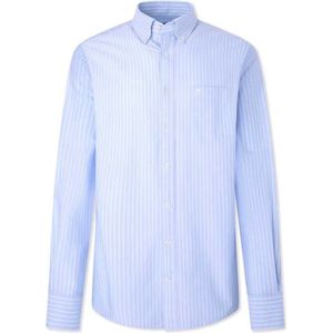 Hackett Essential Ox Stripe Overhemd Met Lange Mouwen