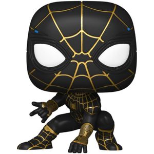 Funko Pop Marvel Spiderman No Way Home Spiderman Black & Gold Suit Figure Veelkleurig