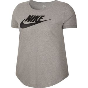 Nike Sportswear Essential Futura Big Short Sleeve T-shirt Grijs 3X Vrouw