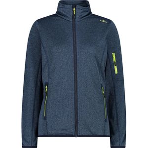 Midlayer - Gebreide Fleece - Melange-Look - Efficiënte Vochtafvoer