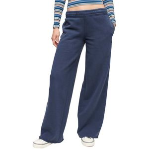 Superdry Vintage Wash Straight Joggers Blauw L Vrouw