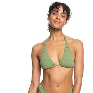 Roxy Current Coolness Elongated Tri Bikini Top Groen XS Vrouw