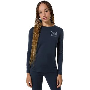 Super.natural - W ART LOGO BIO J LS - T-shirt - Lange Mouwen