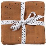 Done By Deer Swaddle 2 Pack Dreamy Dots Oranje
