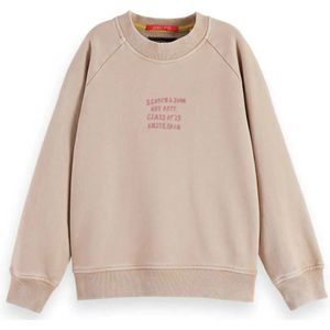 Scotch & Soda Relaxed Fit Raglan Artwork Sweatshirt
