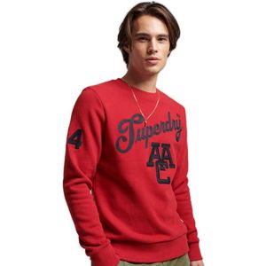 Superdry Vintage Collegiate Crew Sweatshirt Rood 3XL Man