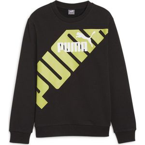 Puma Power Graphic B Sweatshirt Zwart 13-14 Years Jongen