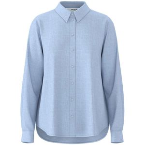 Selected Viva Long Sleeve Shirt Blauw 40 Vrouw