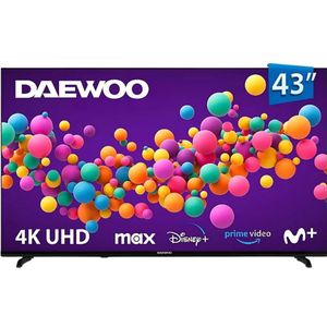 Daewoo - 43DM56UV - Smart TV - 43 inch - 4K Ultra HD - LED - HDR10 - Wifi