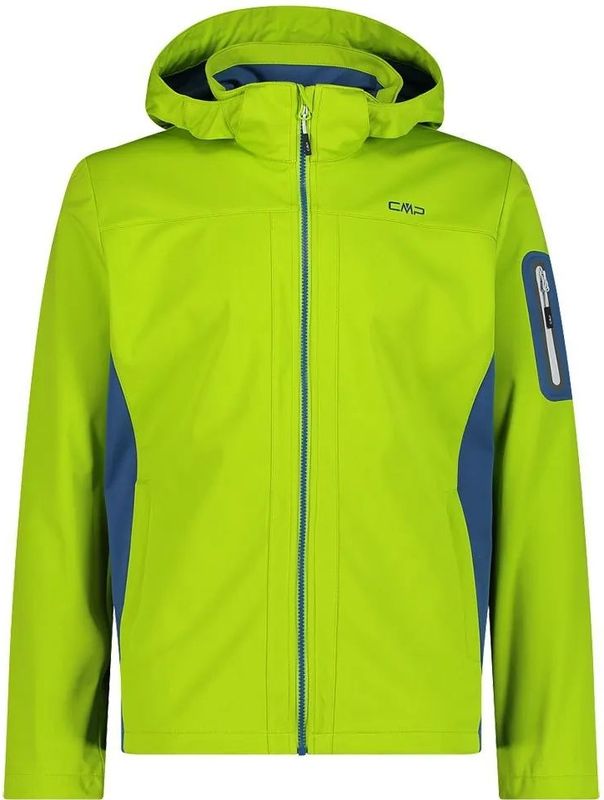 Cmp - Zip Hood 39a5027 - Softshelljack - Groen - Polyester