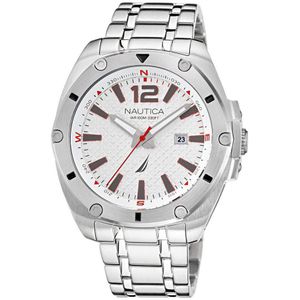 Nautica Naptcs221 Watch Zilver