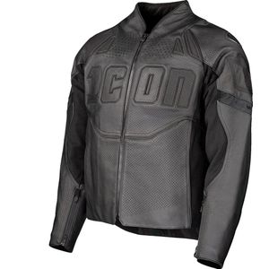 Icon Contra3™ Rizz Rizz Geperforeerd Leer Jas