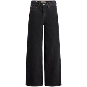 Levi´s ® Ribcage Wide Leg H223 Jeans Zwart 30 / 30 Vrouw