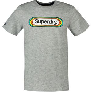 Superdry Vintage Cl Seasonal Mw T-shirt Grijs S Man