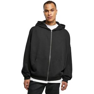 Urban Classics 90´s Full Zip Sweatshirt Zwart 2XL Man