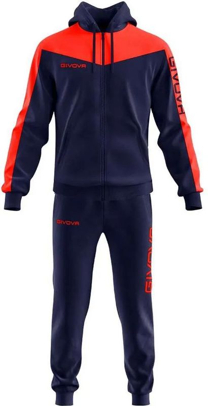 Givova - Roma - Fleece Hoodie - Jas met Capuchon - Kinder