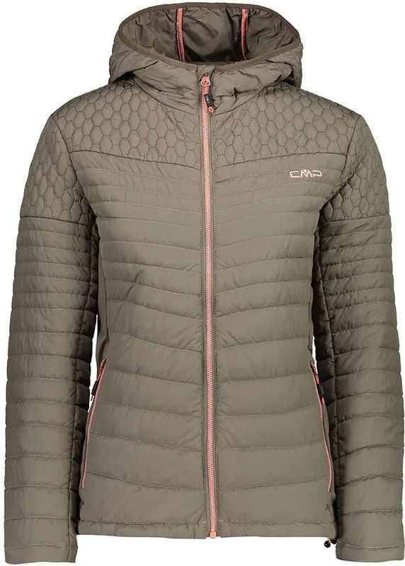 CMP - Fix - Gewatteerde Damesjack - Met Capuchon