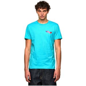 Diesel Diegos K11 Short Sleeve T-shirt Blauw XL Man