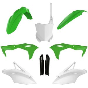 Polisport Off Road Mx Full Kawasaki Kx250f 17-20 / 19 91492 Plastic Set