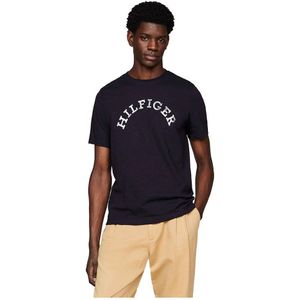 Tommy Hilfiger Arched T-shirt Met Korte Mouwen