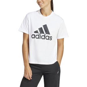 Adidas Aop Short Sleeve T-shirt Wit XS Vrouw