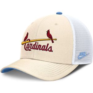 Nike Mlb St.louis Cardinals Dri-fit Rise Structured Truckercap