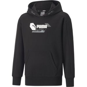 Puma Alpha Fl Sweatshirt Zwart 11-12 Years