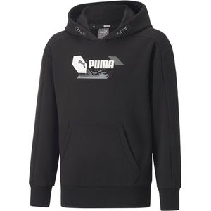 Puma Alpha Fl Sweatshirt Zwart 13-14 Years