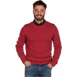 Nza New Zealand Stag Round Neck Sweater Rood 2XL Man