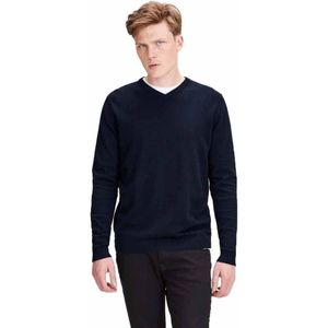 Jack & Jones Basic Knit V-neck Sweater Blauw 2XL Man