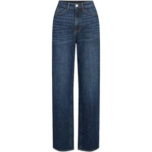 Vila Kelly Jaf Straight Fit Hoogzittende Jeans