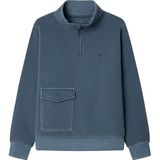 Hackett London - HK5800002 - Sweatshirt - Marineblauw - Katoen - Casual