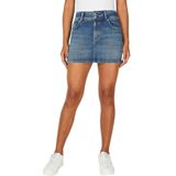 Pepe Jeans - PL901147HV3 - Minirok - Blauw - Casual - Duurzaam