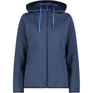 CMP - Dames Fleece - Met Capuchon - Knit Tech - Jacquardpatroon