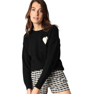 Deeluxe - Adonis - Gebreide Trui - Zwart