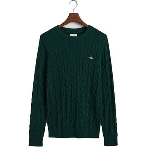 Gant Cable Sweater Groen S Man