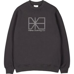 Makia - Flagline - Sweatshirt - Zwart