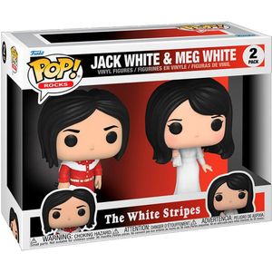 Funko Pop The White Stripes Jack White And Meg White Figure Veelkleurig