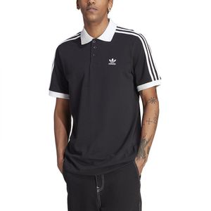 Adidas Originals Adicolor Classics 3 Stripes Short Sleeve Polo Zwart L Man