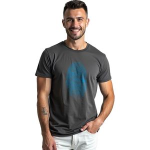 Kruskis Crossfit Fingerprint T-shirt Met Korte Mouwen