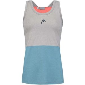 Head Racket Padel Tech Mouwloos T-shirt Blauw Grijs Vrouw