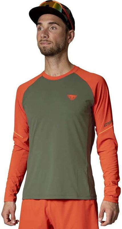 Dynafit Alpine Pro T-shirt Met Lange Mouwen Oranje S Man