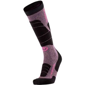 Therm-ic Ski Merino Reflective Socks Zwart,Roze EU 41-42 Vrouw