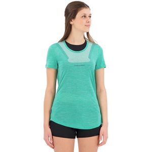 Icebreaker - Sphere II Hitt - T-shirt - Blauw - Korte Mouwen