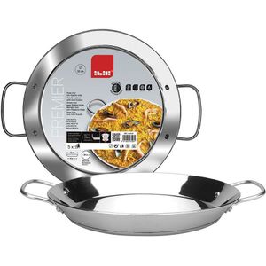 Ibili Roestvrij Premier 40 Cm Paella Pan