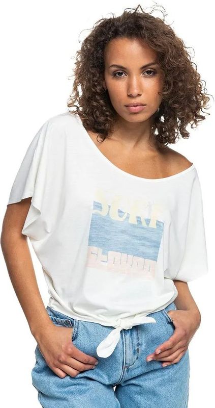 Roxy - Born To Be - T-shirt - Korte Mouwen - Polyester-Viscosemix