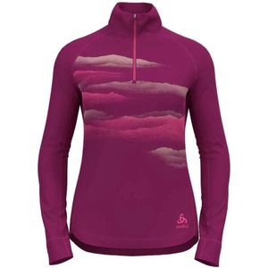 Odlo Berra Graphic Fleece Met Halve Rits