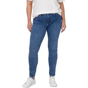 Only Carmakoma Power Skinny Pushup Soo411 Jeans Blauw 48 / 32 Vrouw