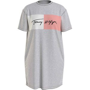 Tommy Jeans Heritage Dress Short Sleeve Pyjama Grijs XS Vrouw