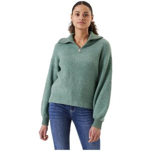 Garcia J30242 Half Zip Sweater Groen S Vrouw